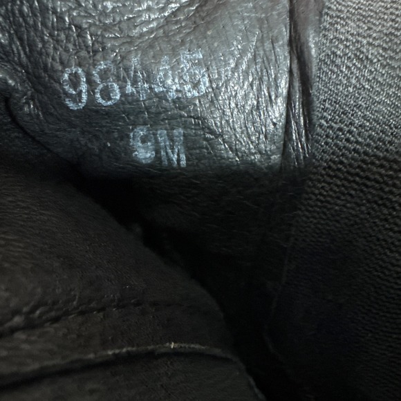 Harley Davidson Black Leather Pull On Harness Biker Boots Women's Size 9 - Picture 9 of 11